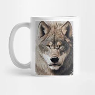 wild wolf Mug